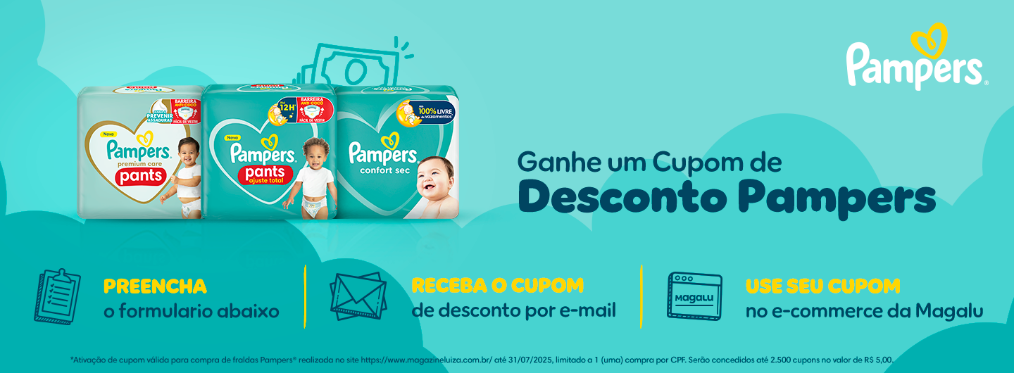 Ganhe um Cupom de Desconto Pampers