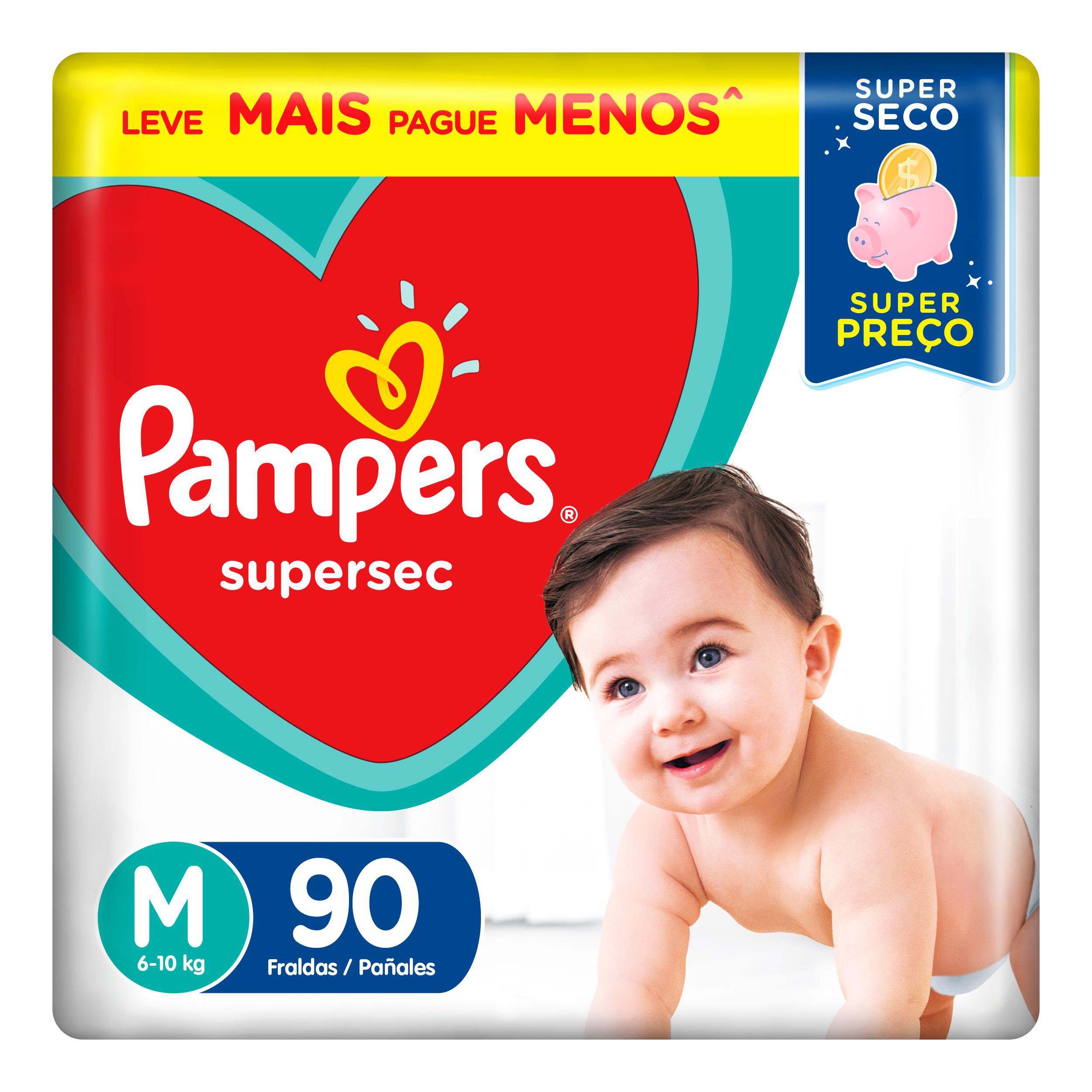 Pampers Supersec Tamanho M