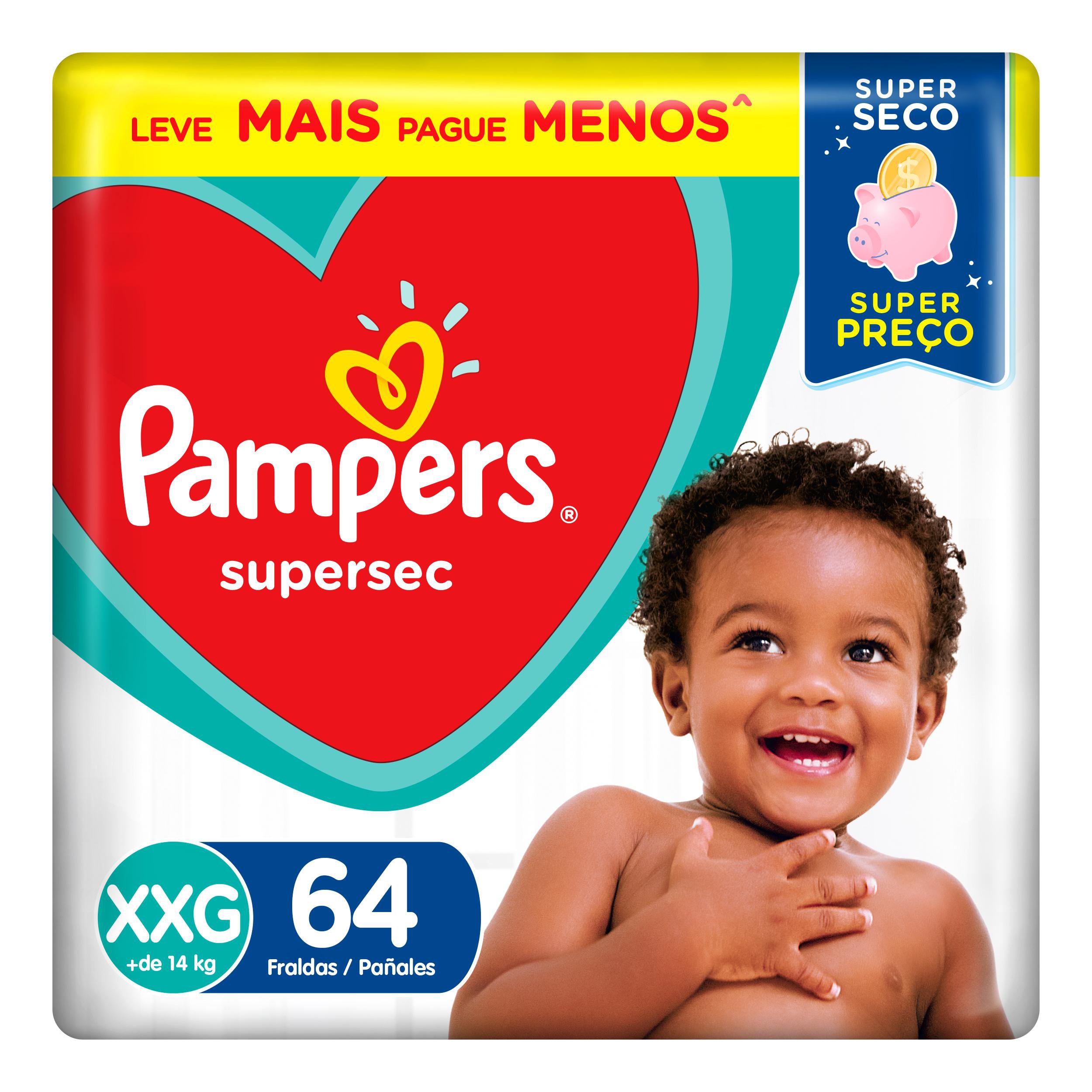 Pampers Supersec Tamanho XXG