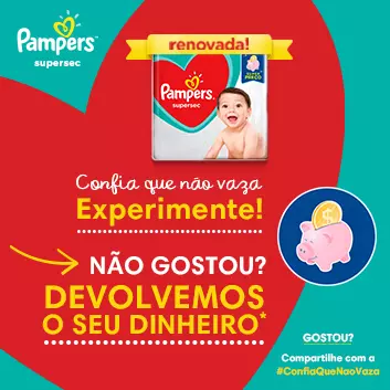 Experimente Grátis Pampers - Descubra P&G