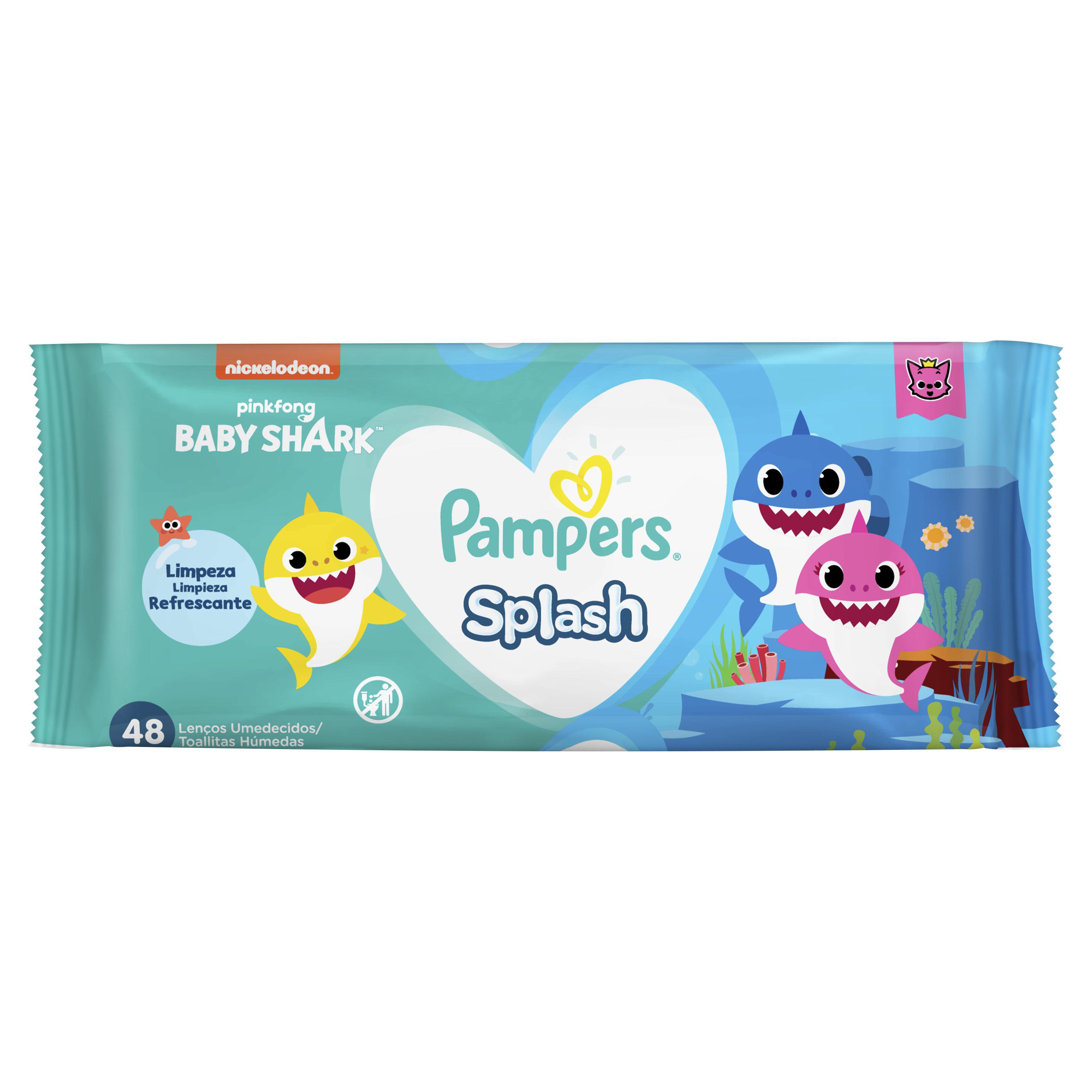 Lenço Umedecido Pampers Splash