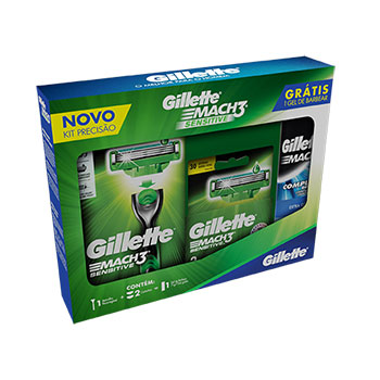 Kit Gillette Mach 3 Sensitive