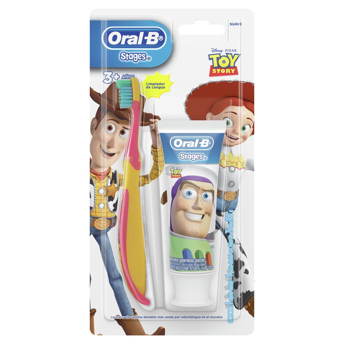 Kit Escova e Creme Dental Toy Story