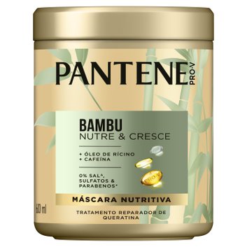 Máscara Pantene Bambu 600ml