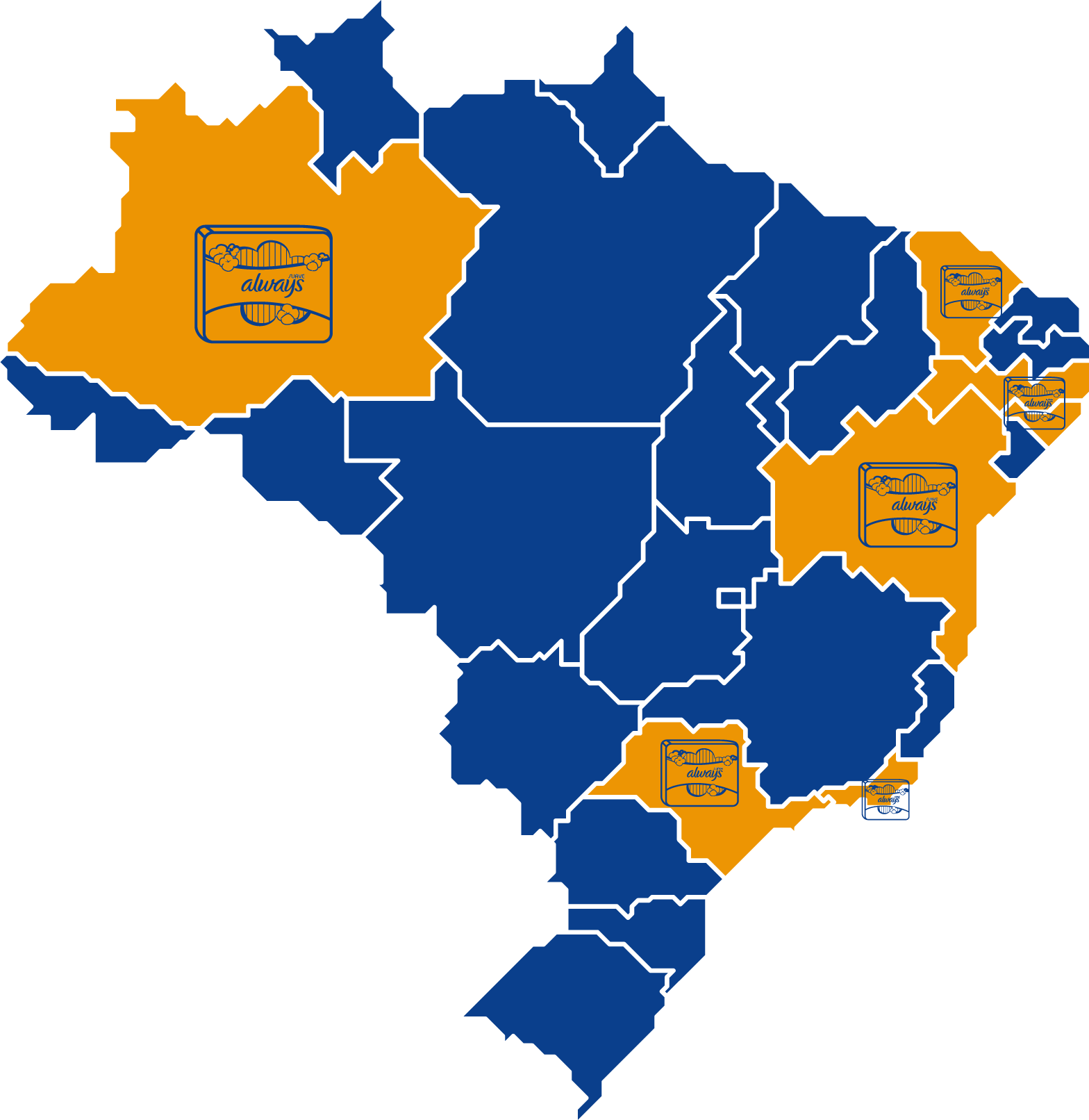 Mapa do Brasil