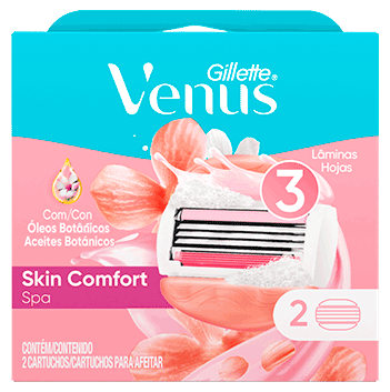 Carga para Aparelho de Depilar Gillette Venus Spa 4 Unidades