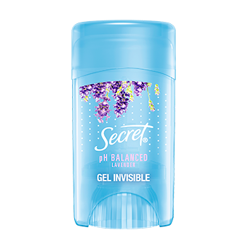 Desodorante em Gel Antitranspirante Secret Aroma de Lavanda com pH Balanceado 45g