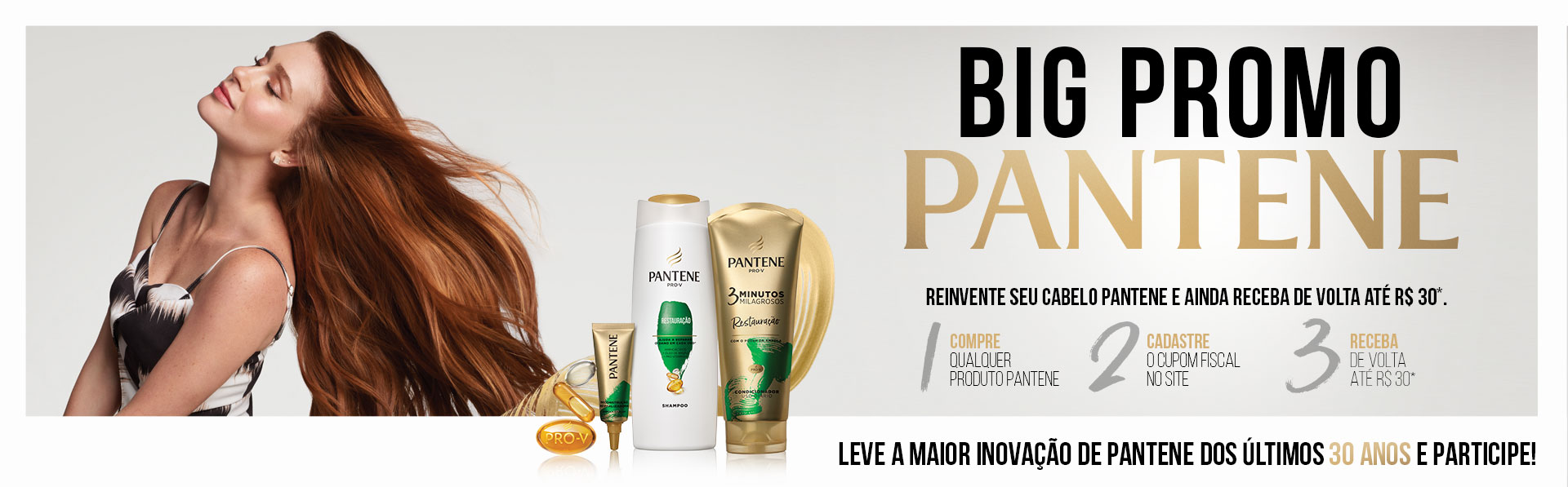 imagem da campanha big promo pantene