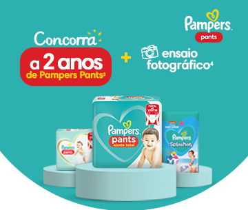 Cashback Pampers Pants Sul - Descubra P&G