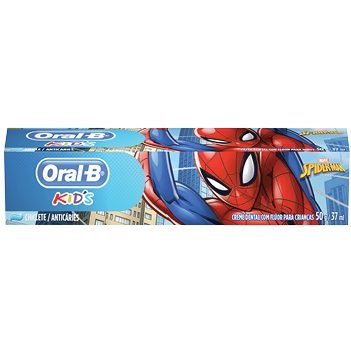 Creme Dental Kids Homem Aranha 