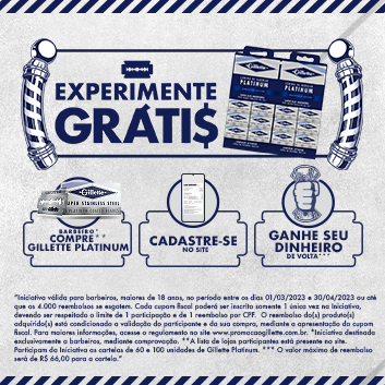 Promoção Gillette