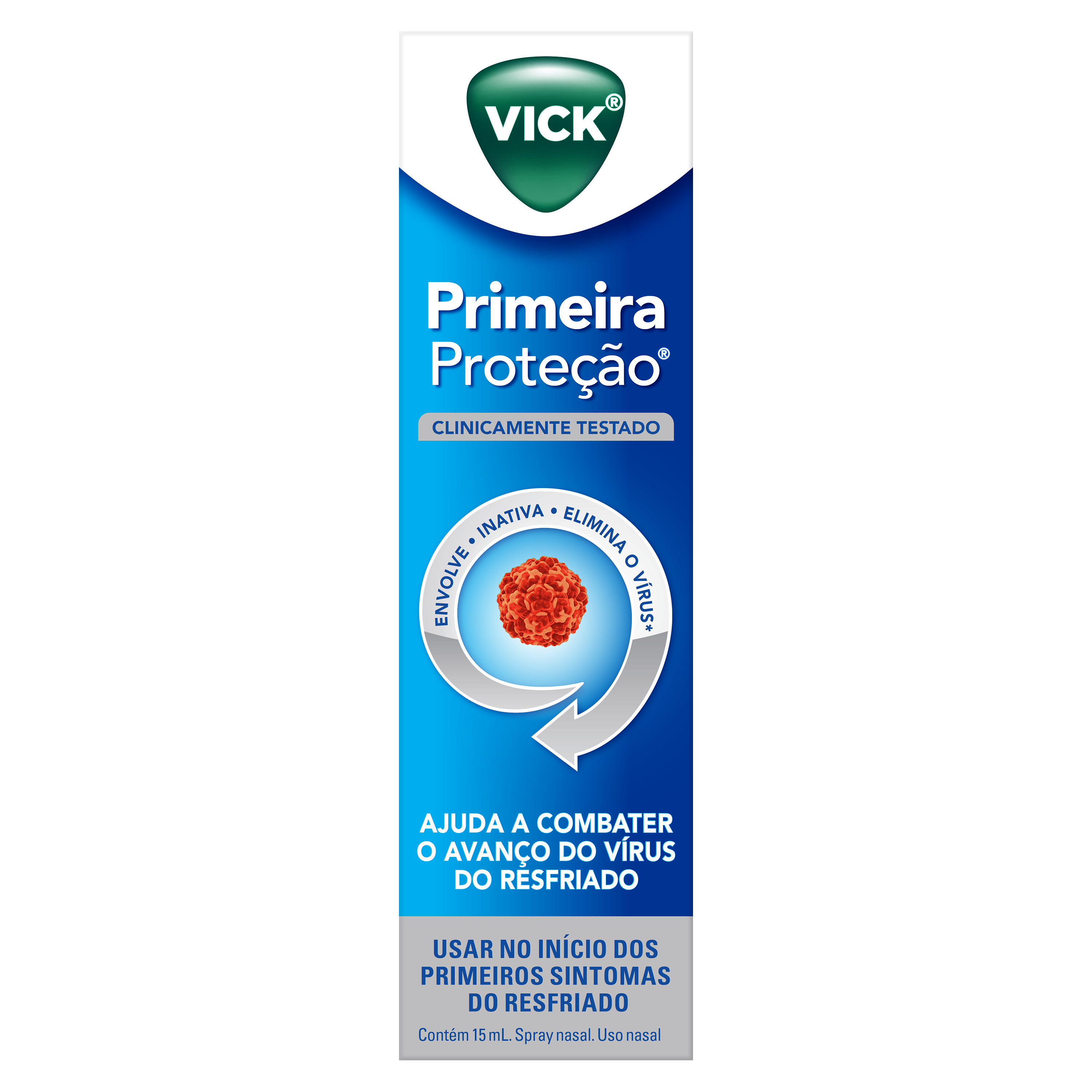 Vick Primeira Proteção Spray Nasal 15 ml