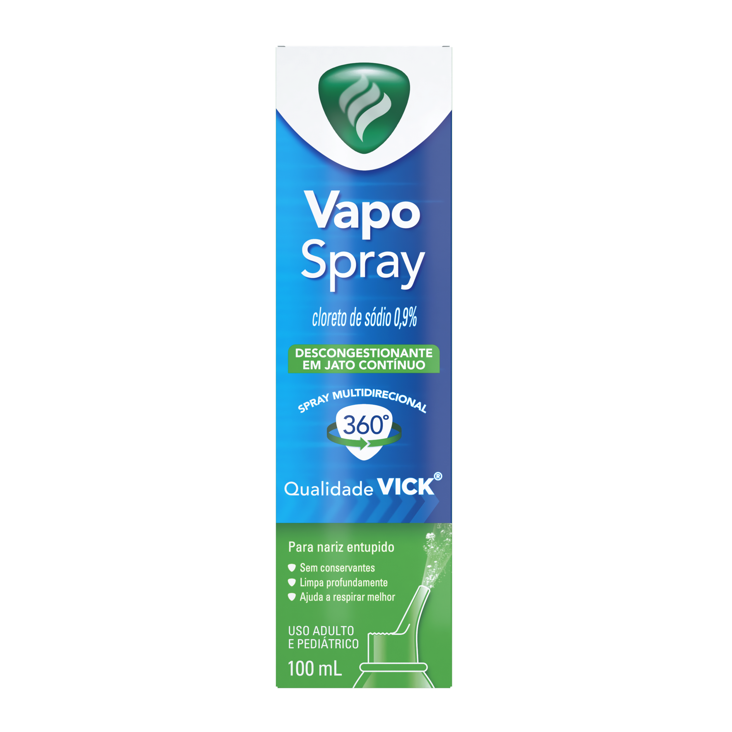 Descongestionante Nasal VapoSpray Qualidade Vick 100ml