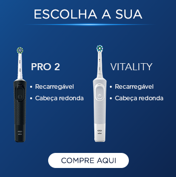 Diferenças entre as escovas elétricas PRO 2 e VITALITY